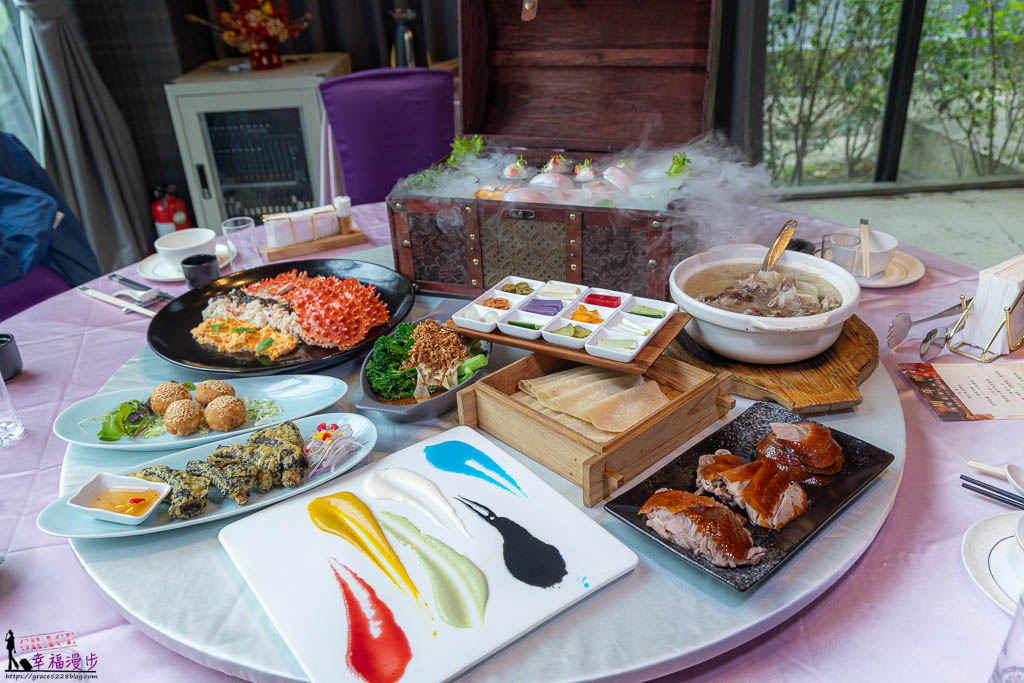 印月餐廳｜南屯區台中市–最浮誇的中式料理，升級版的四人豪華烤鴨套餐更讓人驚艷